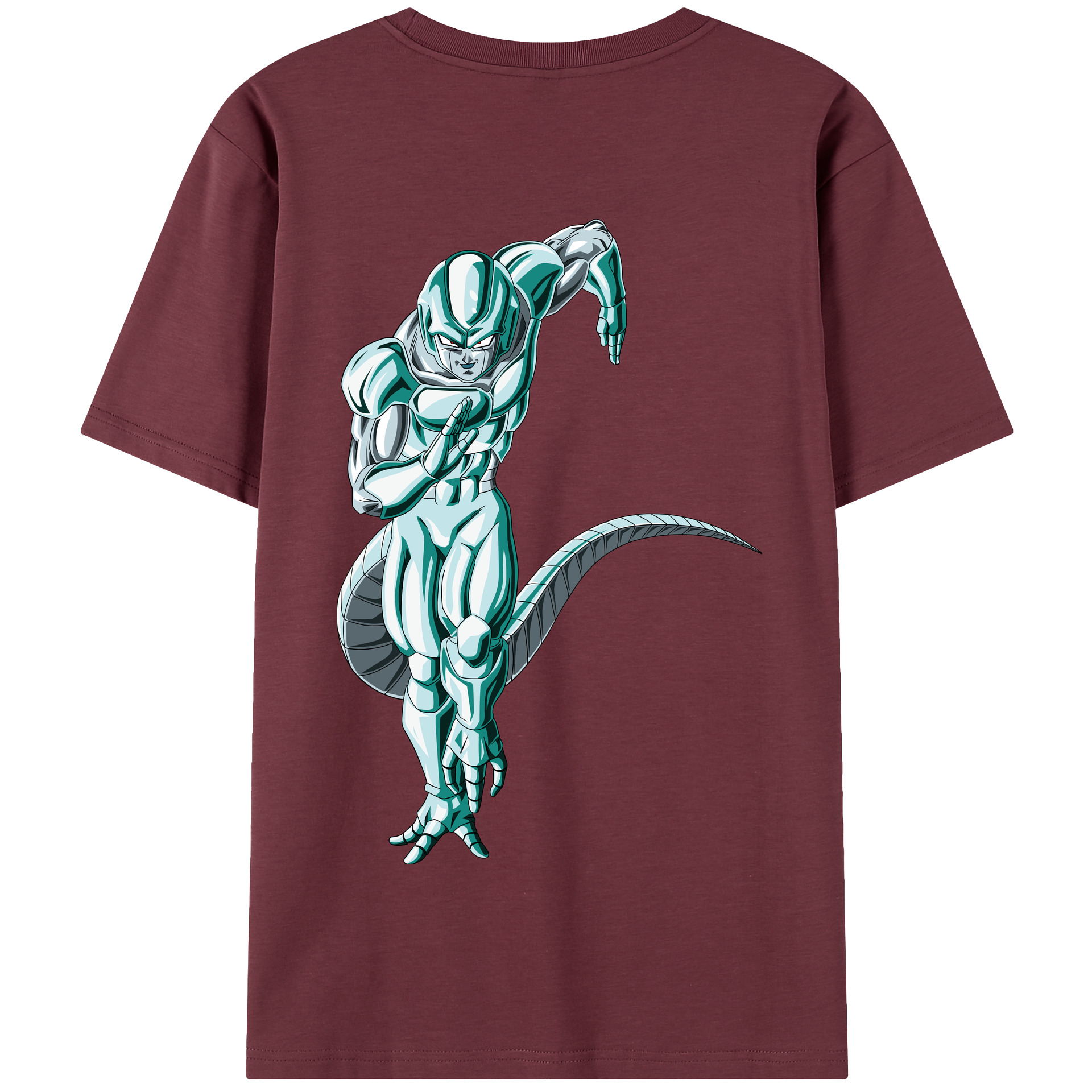 （画像用） ドラゴンボール フリーザ DRAGON BALL Frieza 綿100％半袖Tシャツ（背面プリント）